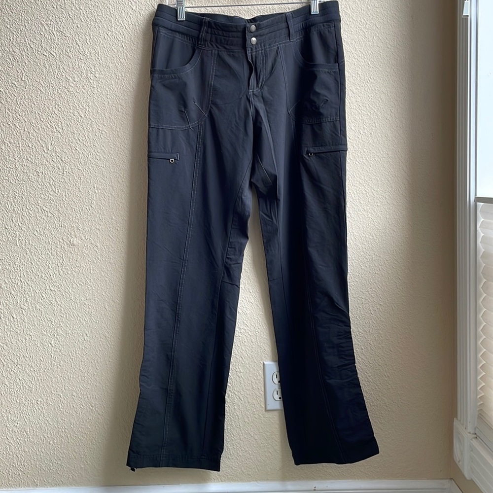 Kuhl women’s size 10, pants, charcoal gray